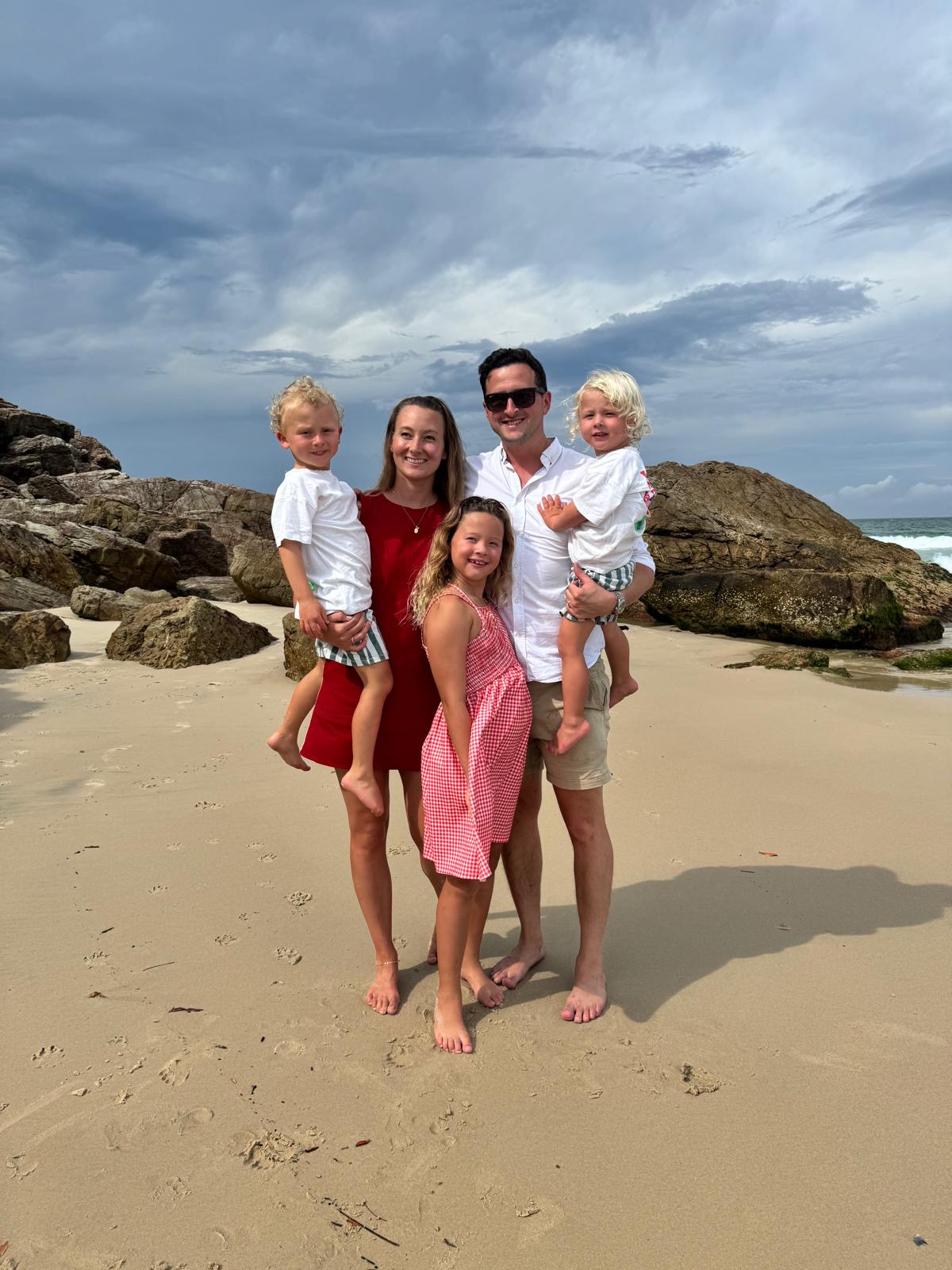 Andrew with family
